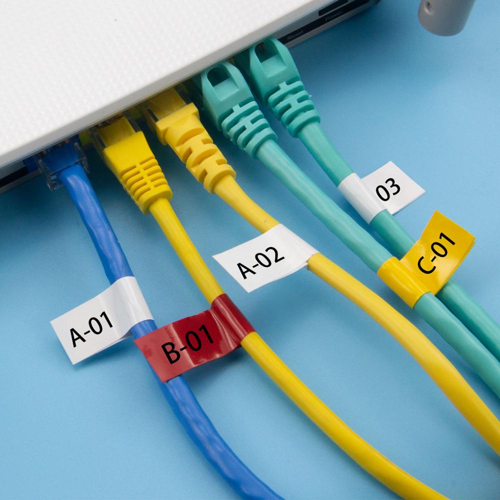 6/9/12/18/24/36mm Flexible Ribbon Label Tape Industrial Tape Replace Brother FX231 FX631 FX221 FX241 FX621 for PT H110 Labeller