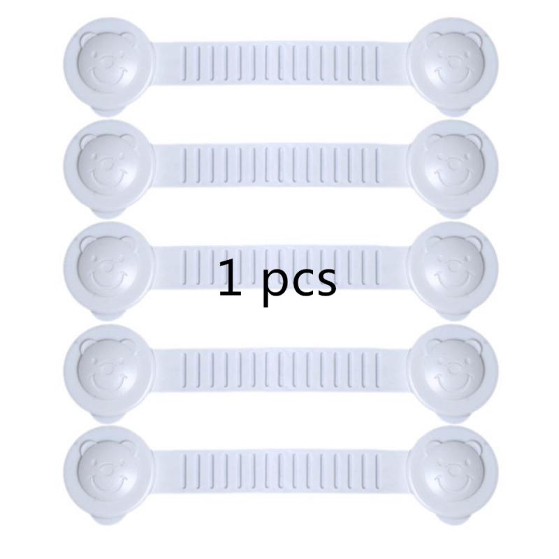 Multi-Gebruik Baby Ladeblokkering Plastic Kind Security Voor Kabinet Koelkast Raam Kast Peuter Veiligheid Protector Veiligheid: 02 1pcs