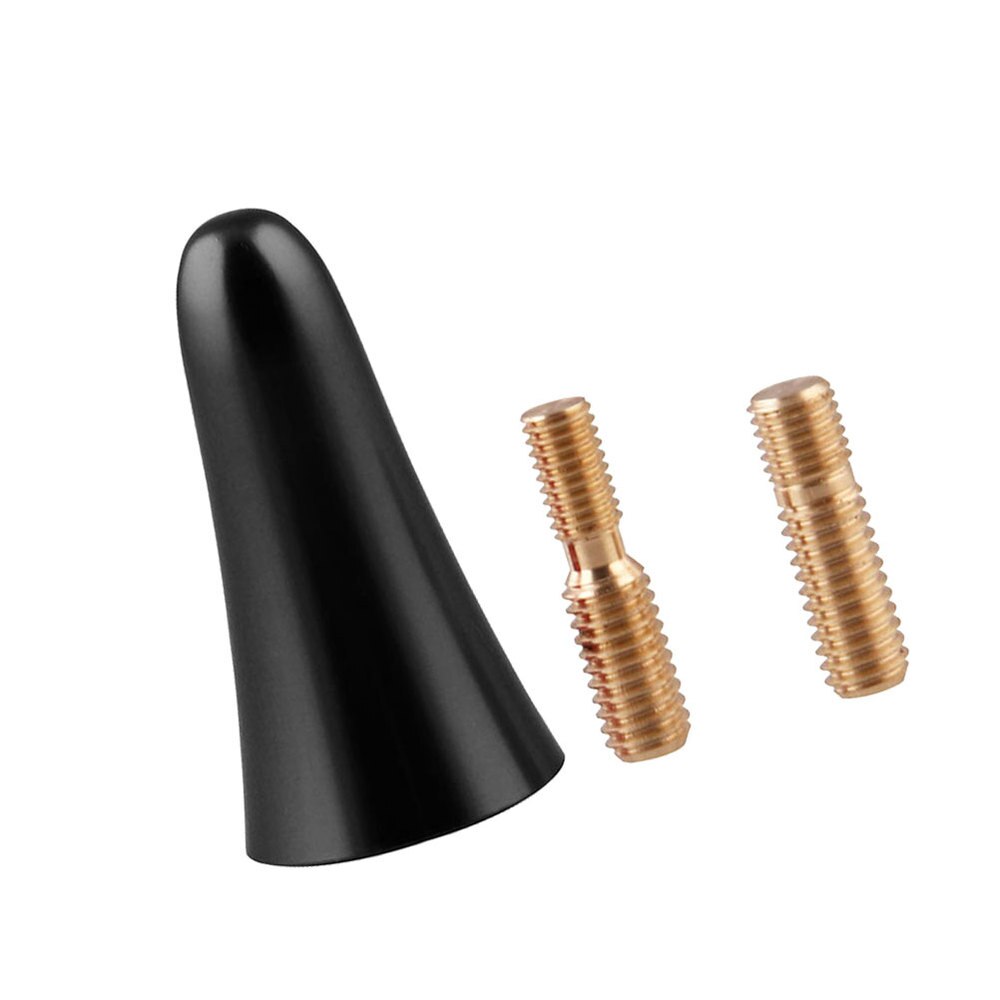 Auto Accessories Decoration Roof Antenna Car Antenna Aluminum Antenna Refit (Black)