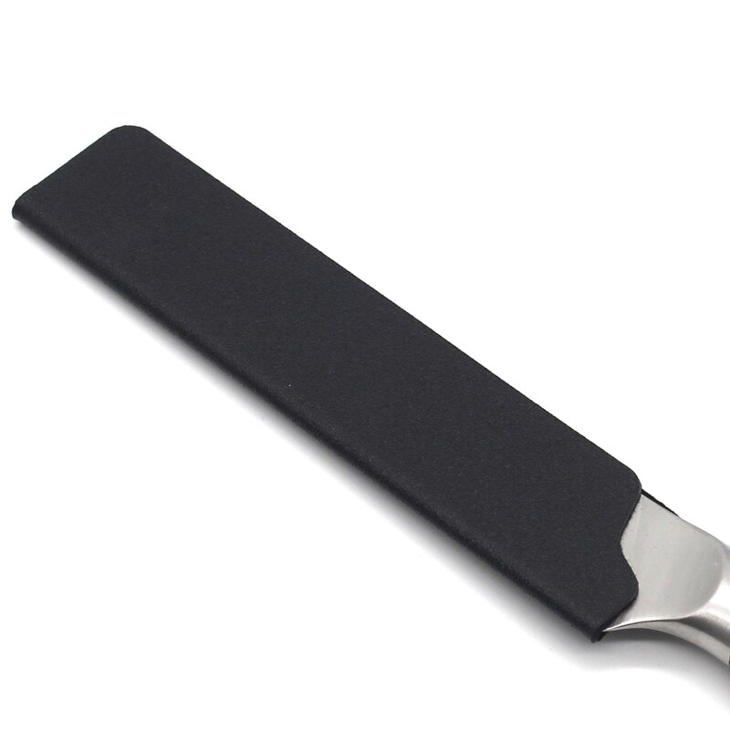 2 st/set knivseggsskydd kockknivar fodral (220cm)  & bruksknivlock pp lock med flanell halvöppen