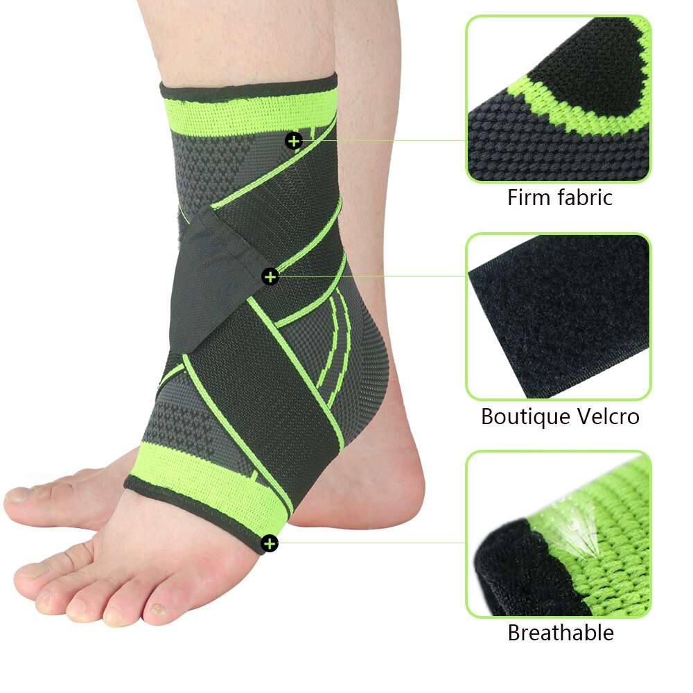 Ankle Brace Basketball Ankle Support For Sports Protection Sprains Injury Heel Wrap Sleeve Badminton