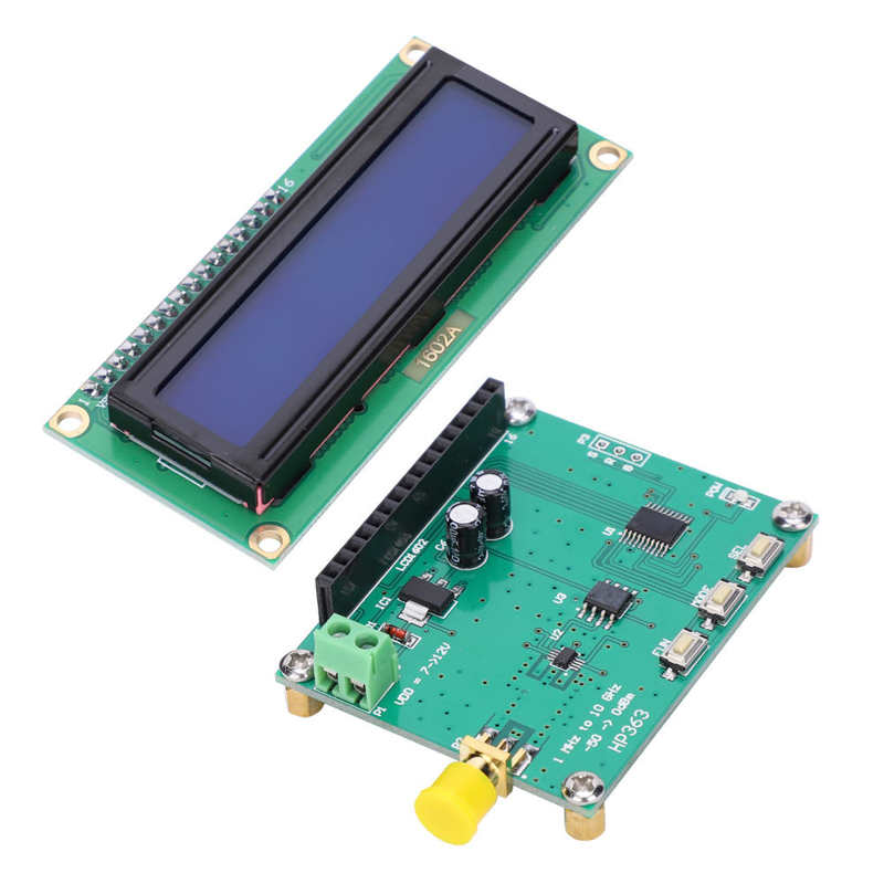 RF Power Meter 1MHz-10GHz Power Test Meter RF Power Attenuation Value Measurement RF Power Meter