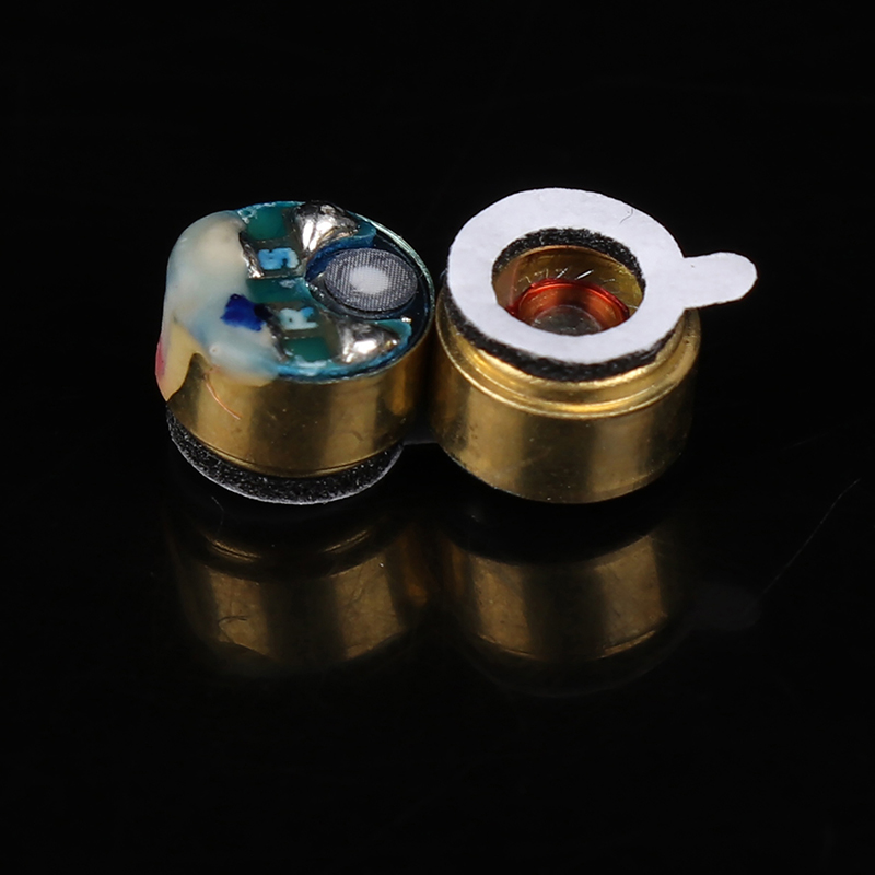2 stuks 6MM oortelefoon vervangende luidspreker zware bas oortelefoonluidsprekers voor Bluetooth-oordopjes hoofdtelefoon reparatieonderdelen