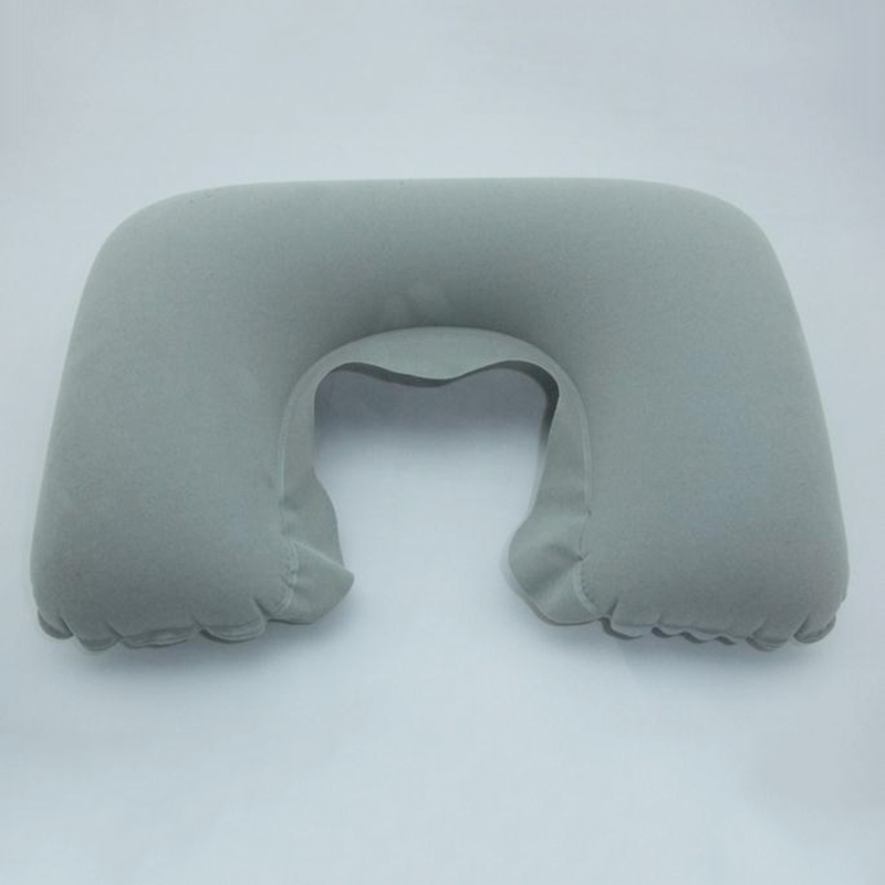 1Pc U Vorm Neck Kussen Opblaasbare Zachte Reizen Kussens Car Office Vliegtuig Rijden Dutje Ondersteuning Gezondheid Head Rest Care decoratieve