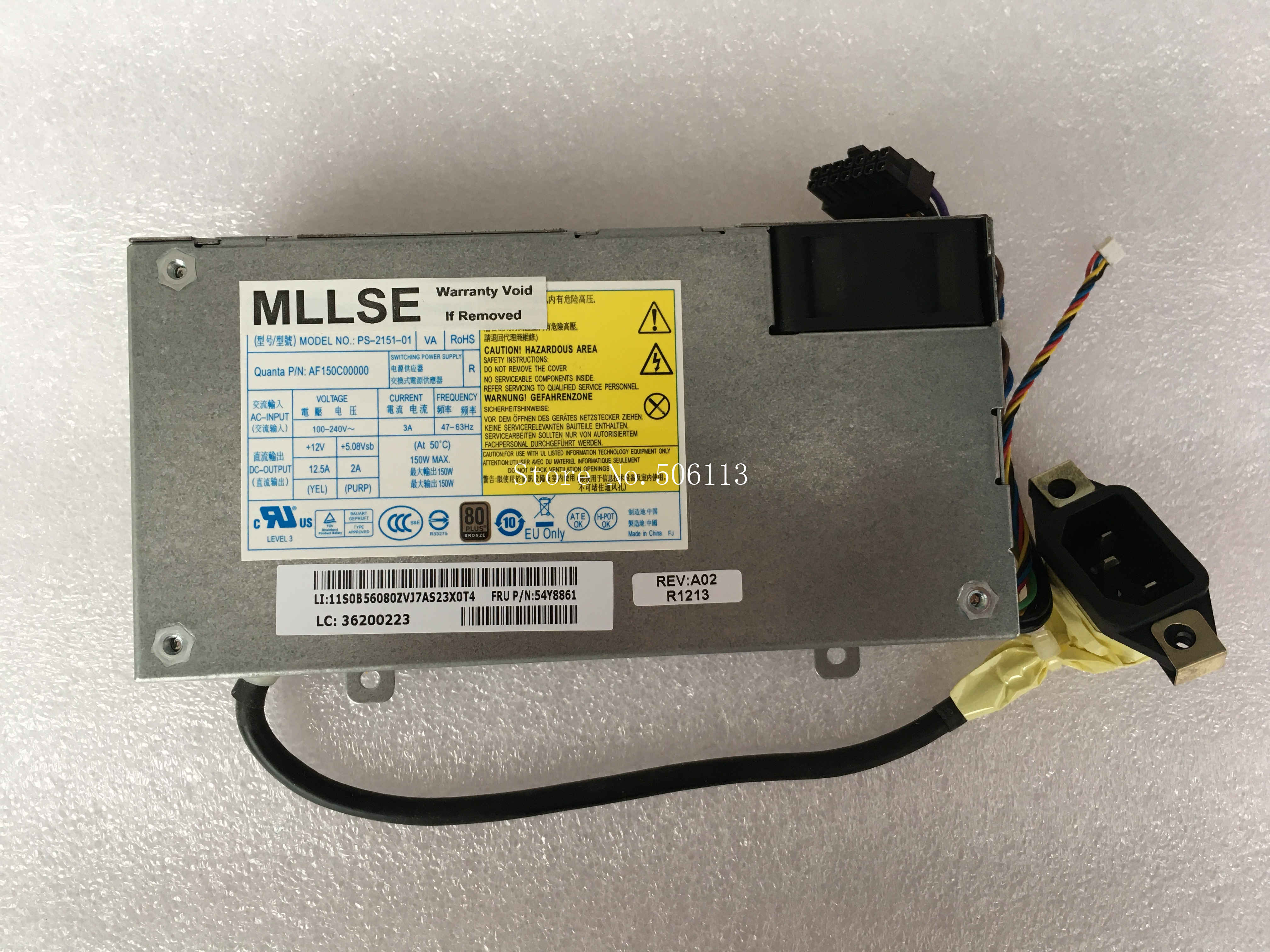 100% fonte de alimentação de trabalho PS-2151-01 max 150w