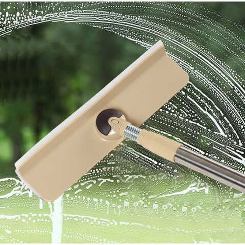 Window Cleaner Window Scraper Household Window Cleaning Wipe Multi-functional Telescopic Rod Glass Window Cleaning Wiper hogar