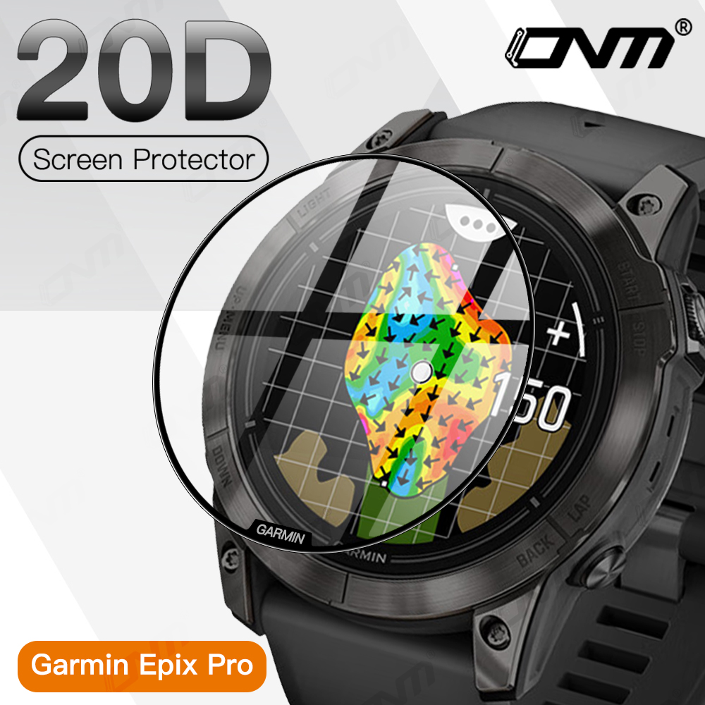 20d skärmskydd för garmin epix pro 51mm 47mm 42mm flexibel mjuk skyddsfilm för garmin epix pro heltäckande film