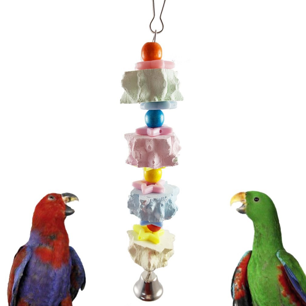 Natural Zanthoxylum Molars String Biting String Parrot Bite Toy Portable Bird Pet Supplie Bird Cage Accessories