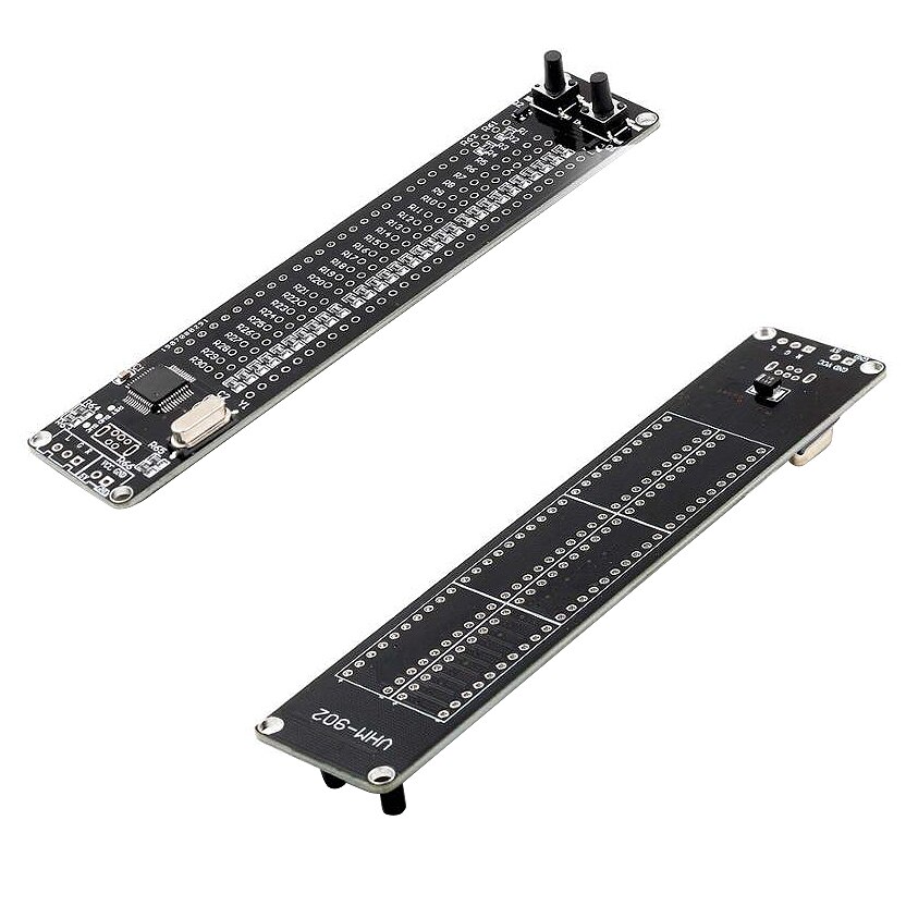 VHM-902 Mini Dual 30 nivel indicador Medidor de VU tablero amplificador estéreo con AGC Mode DIY Kit