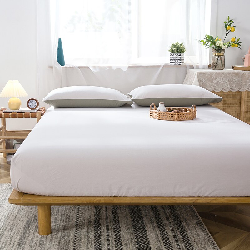 product bed sheet washed cotton cotton soft skin delicate and smooth sheets