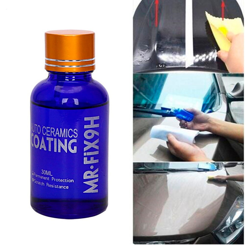 Anti-scratch Car Polish Car Liquid Ceramic Coat Auto Detailing Glasscoat Motorcycle Paint Care Super Hydrophobic Glass Coating