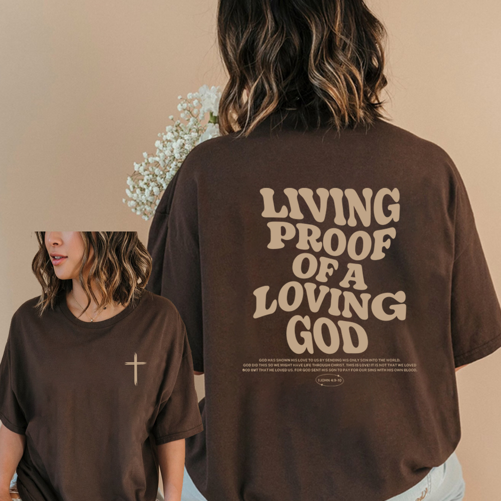 Estetisk kristen t-skjorte kristne klær brun jesus t-skjorte trendy streetwear klær bibelvers skjorter kristen: Xxl / Kaffe