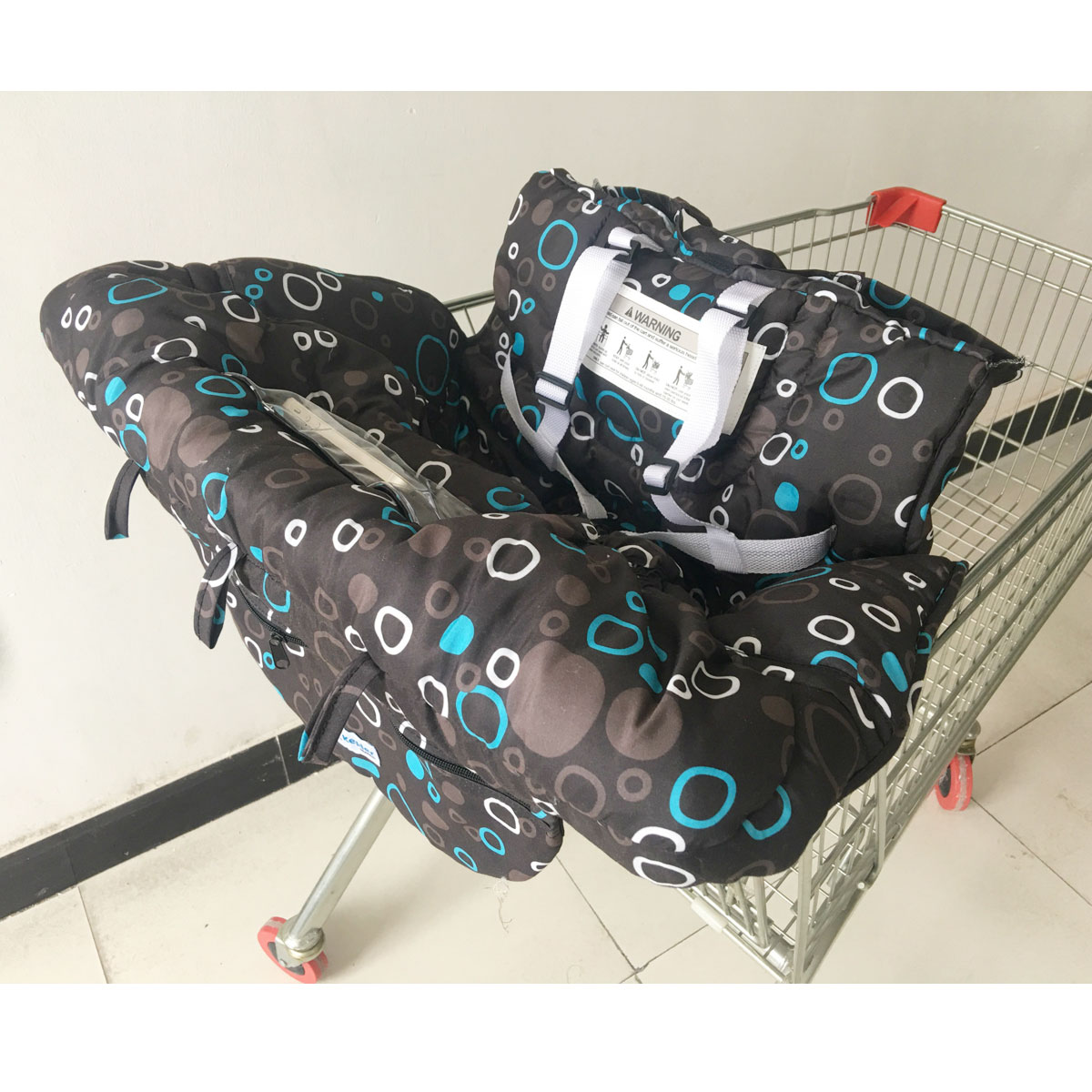 Baby Shopping Cart Cover Multifunctional Folding Baby Shopping Push Cart Protection Cover Safety Seats For Kids Children