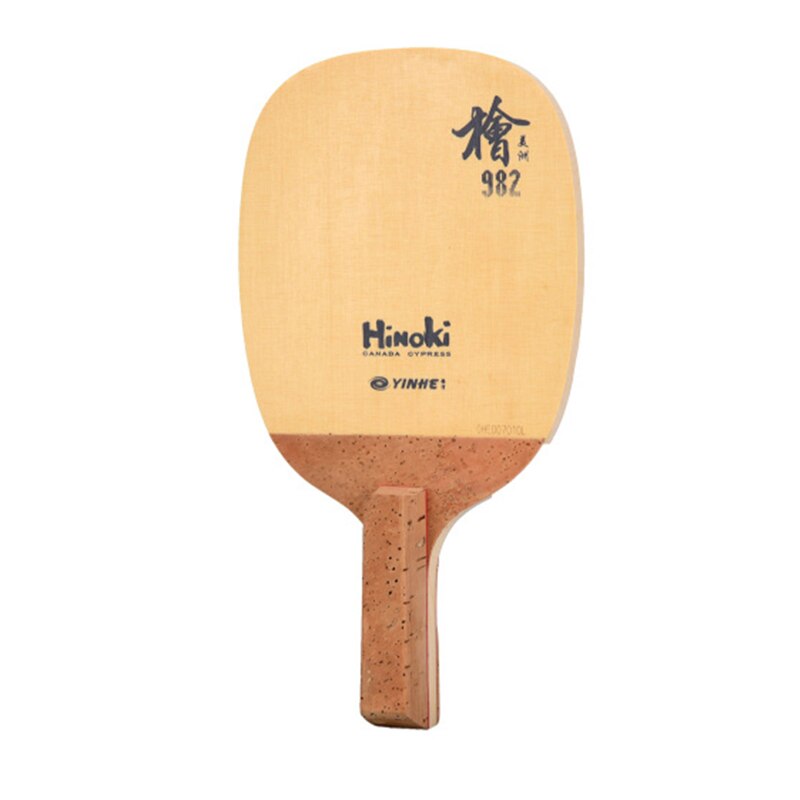 Originale Yinhe via lattea Galaxy 982 Hinoki giapponese penhold ping pong racchetta da ping pong un cipresso: 982