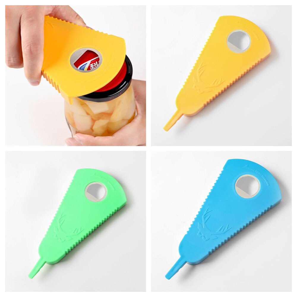 Can Opener Bottle Cap Fast Lid Opener Bottle Opener Japanese Rotating Multi-purpose Bottle Opener Kitchen Gadgets Wine Opener