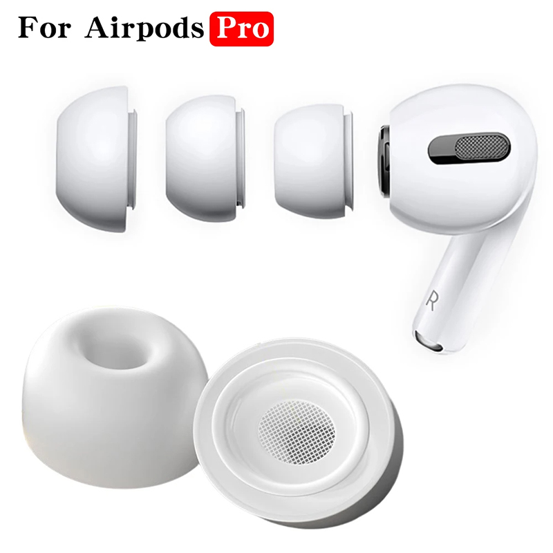 For Airpods Pro 1st 2nd Soft Silicone Ear Tips Protective Earbuds Cover Ear-pads for Air Pods Pro 2 Earcap Earphone Accessories