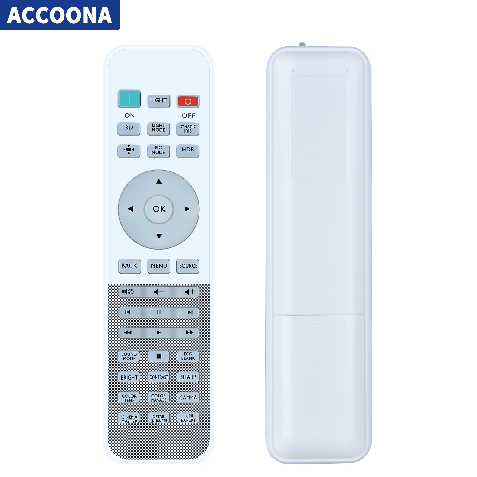 Télécommande de projecteur 5J.JHN06.001 pour projecteurs BenQ TK800 TK800M W1700 W1700S W1700M W1700 W1720 HT2550