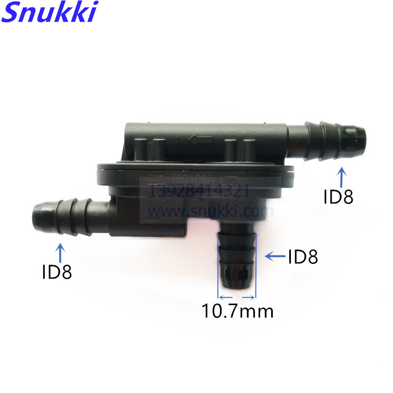 ID8 one-way valve non-return valve one way valve air pump vacuum check valve for Chana Changan BYD and Great Wall Haval 1pcs