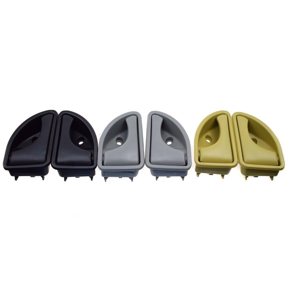 ISANCE For Renault 1997 Kangoo , 1993-2007 Twingo Interior Inside Interior Door Handle Front Right Left Beige Black Gray