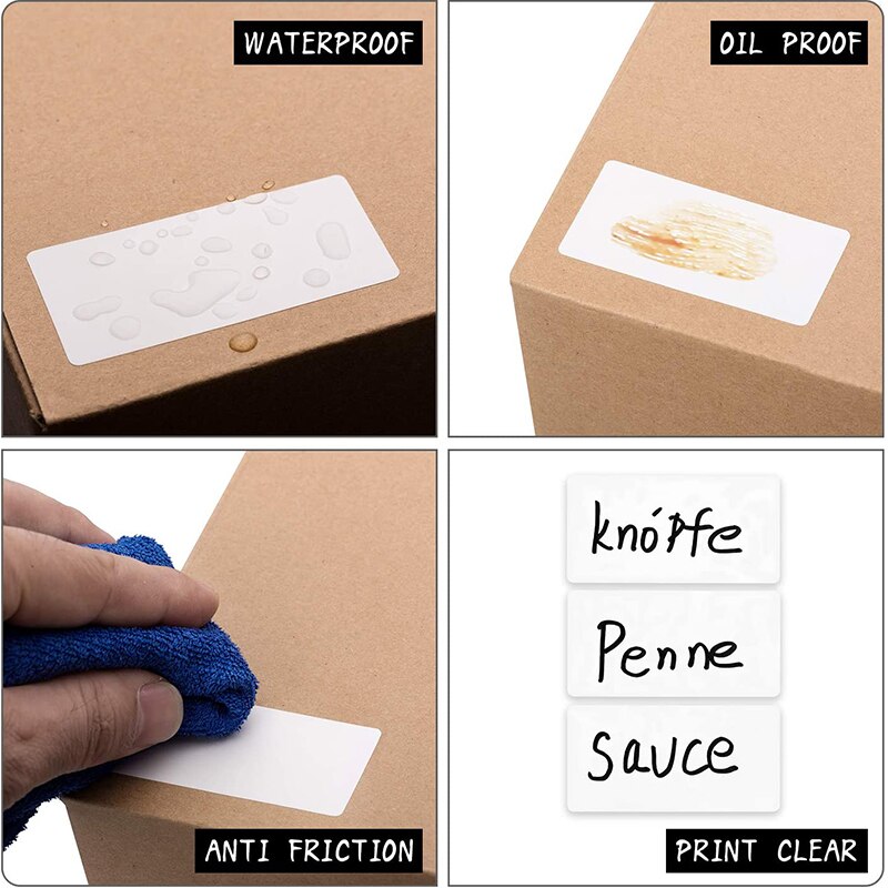 Printing paper three-proof thermal sticker barcode paper Decoration Poster Stickers Waterproof Stickers