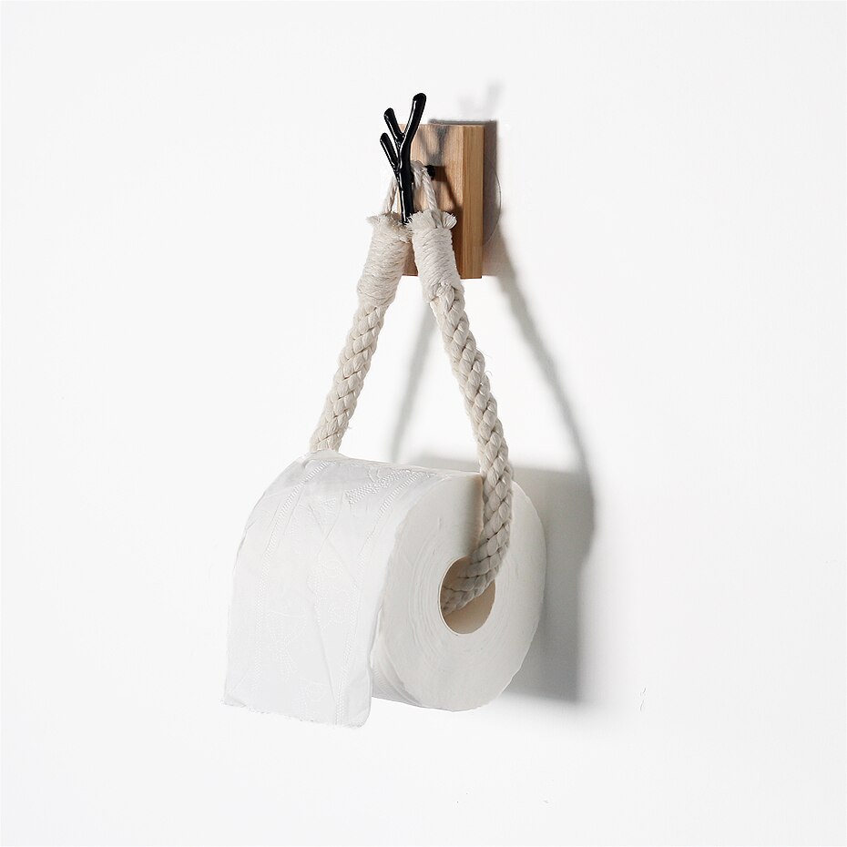 Toilet Paper Holder..Rope Toilet Roll Holder..Jute Rope Nautical Decor..for bathroom..Diamond Knot.