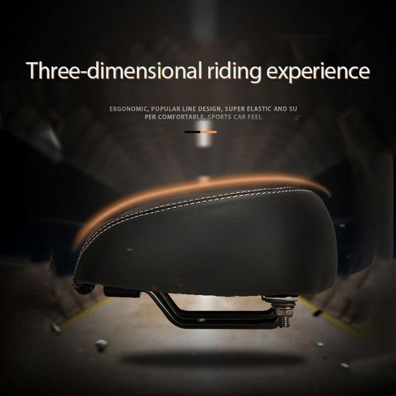 Bicycle Saddle Bike Seat Road Bike Seat Comfortable Bicycle Seat No Nose Big Butt Saddle Shock Resistance Seat Bicycle Saddle