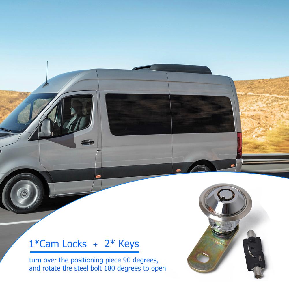 Tubular Cam Locks with Keys Zinc Alloy Electric Cabinet Car Tool Box Locks