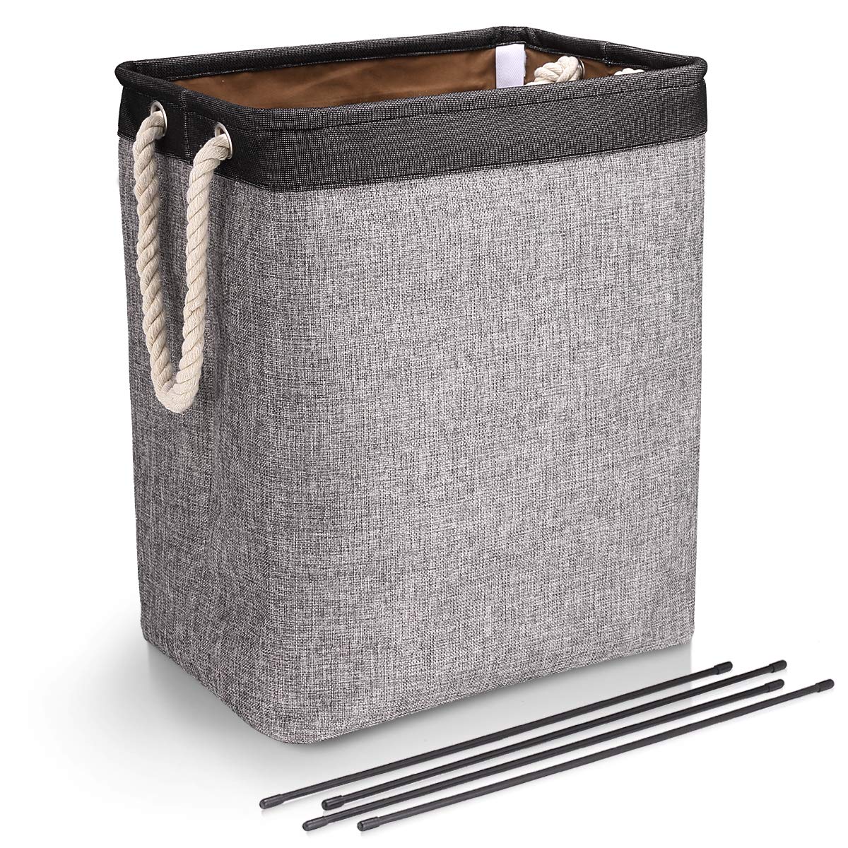 Large Capacity Laundry Basket Square Storage Bucket Foldable Laundry Basket for Bedding Clothing Toys Books Storage Box Linen