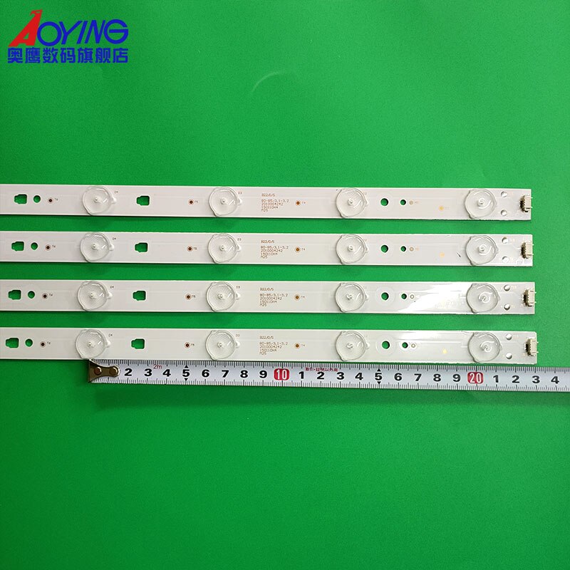 Ha Ir 40Inch 4 Pcs 12LED 808Mm Led Backlight Strip Voor LED40D12-ZC14-04 Een B LED40D12-03(B) een 30340012203