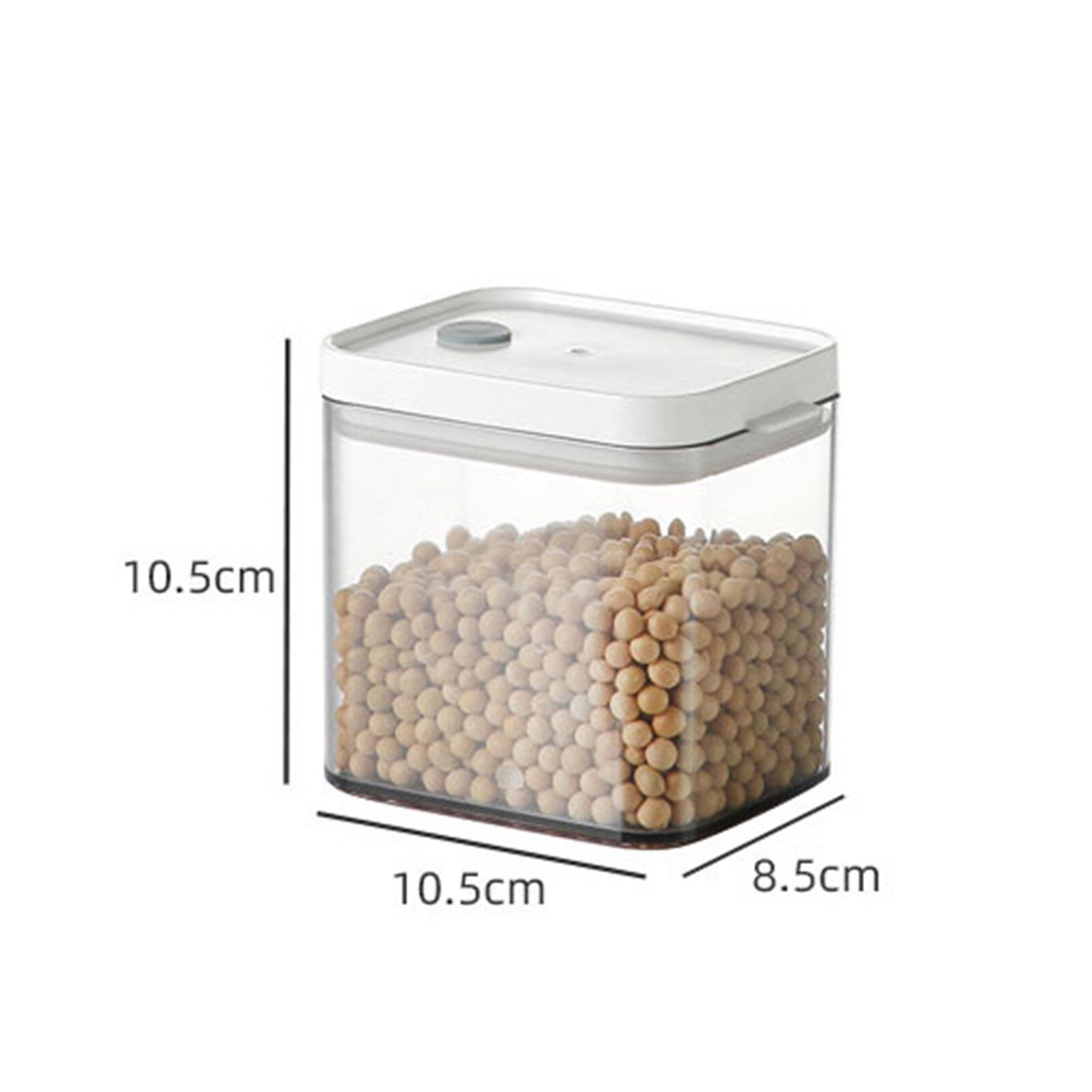 3000ml Food Storage Container Plastic Kitchen Refrigerator Noodle Box Multigrain Storage Tank Transparent Sealed Cans: 700ml