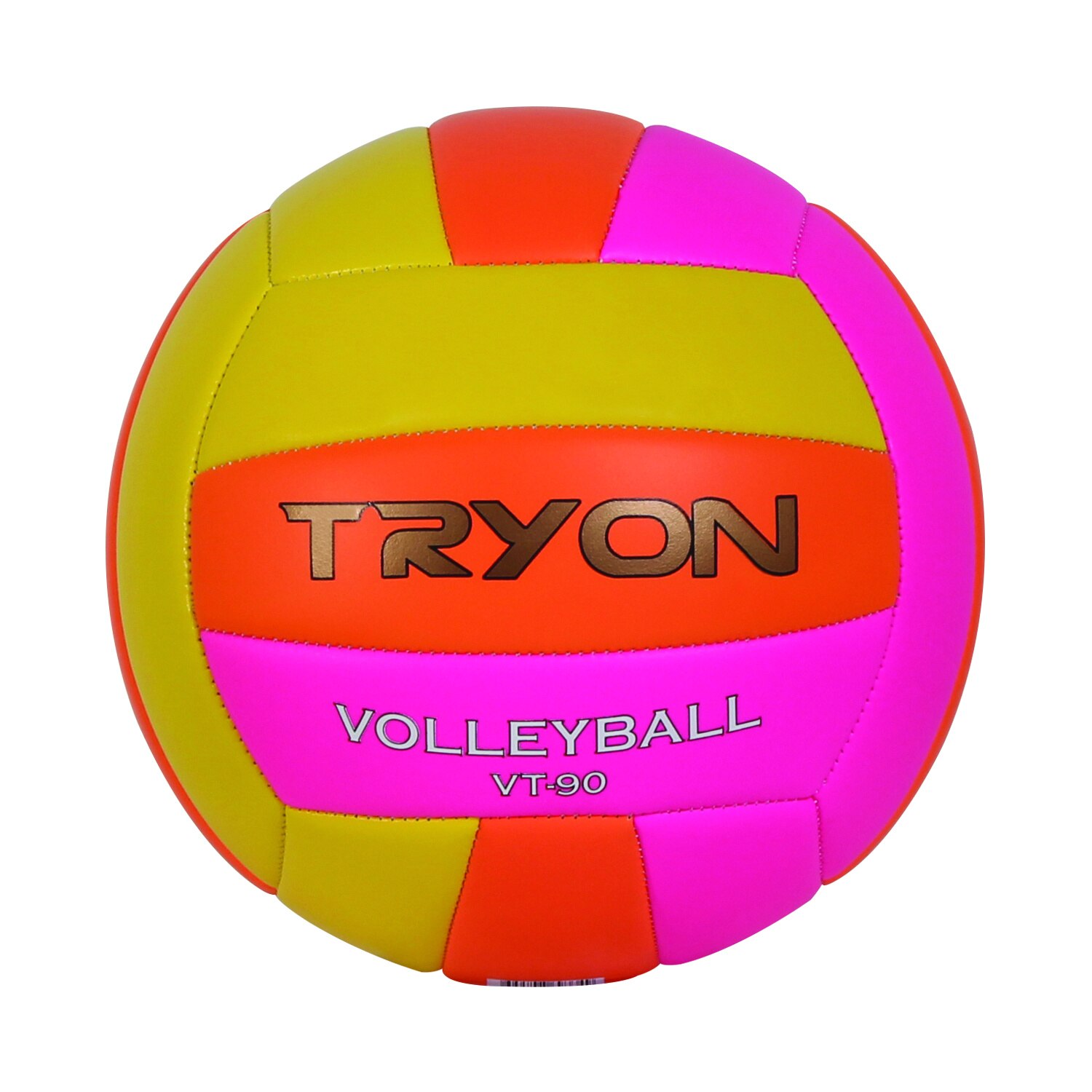 Tryon Volleyball VT-90 - Official Size & Weight - Durable PU Leather - Indoor/Outdoor Play