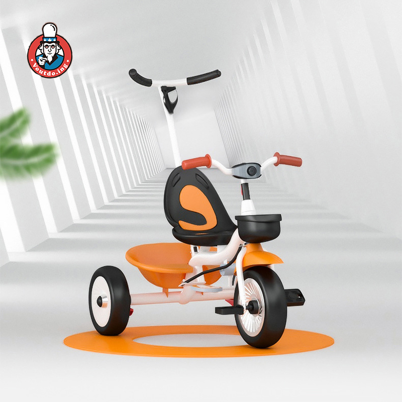 Bambini Bicicletta bambino Bici bambino Triciclo bambino Passeggino Multifunzionale bambino di Trasporto Cochecito Bebe 2 En 1 Del bambino Carrello