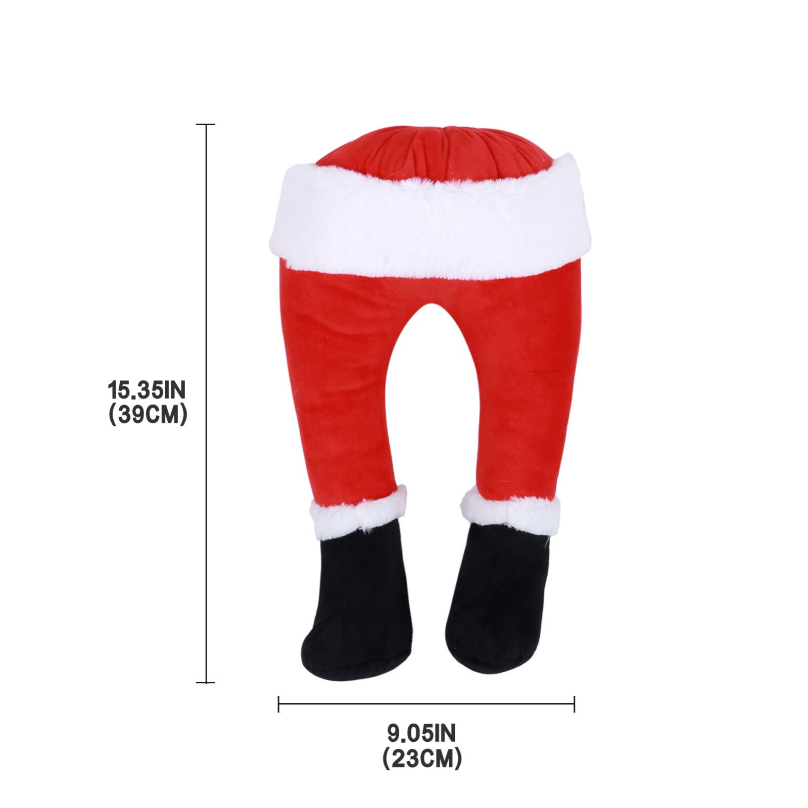 Christmas Santa Kicking Legs Home Party Christmas tree Plush Legs Decor