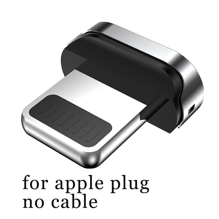 WSKEN X2 kabel magnetyczny mikro rodzaj usb C 3A szybkie ładowanie dla iPhone XS XR kabel robić ładowarki rodzaj-c USB-C robić Samsung S9 S8 adapter: for iOS wtyczka / 1 m