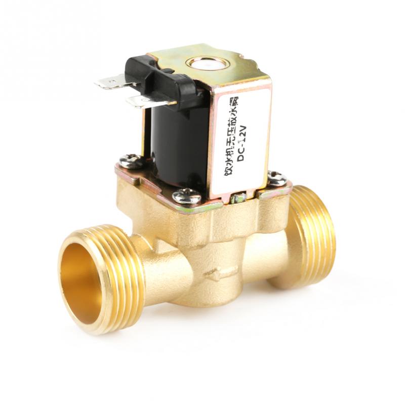 12V/24V G1/2 G3/4 NC Plastic Electrical Inlet Solenoid Pressure Regulating Water Valve for Water Control Dispense