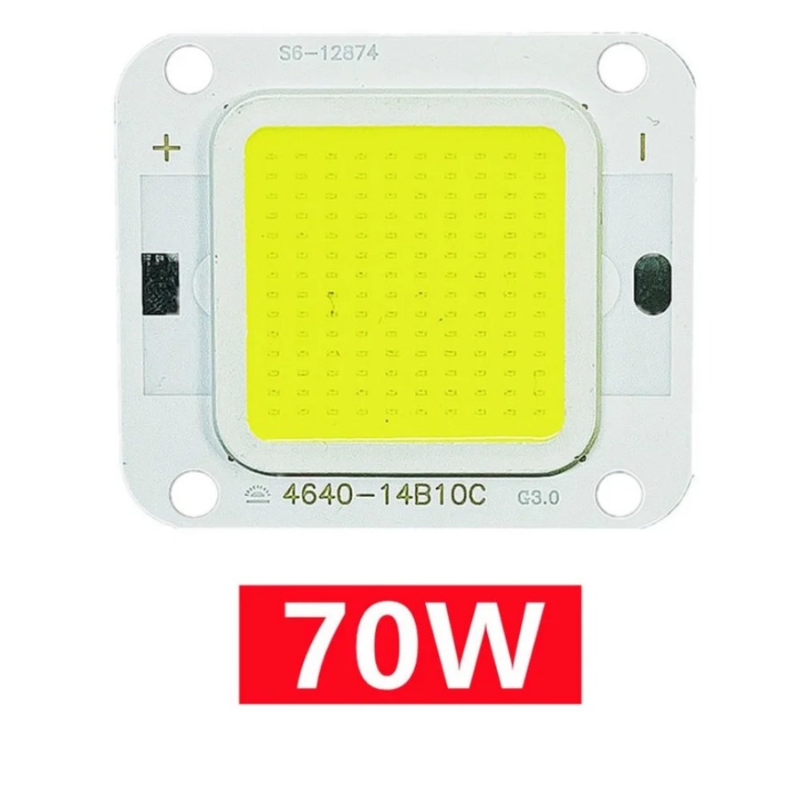 Puce LED COB 10W 20W 30W 50W 70W 100W 27-36V, perles lumineuses SMD blanc froid blanc 100LM/W, bricolage pour ampoule LED projecteur