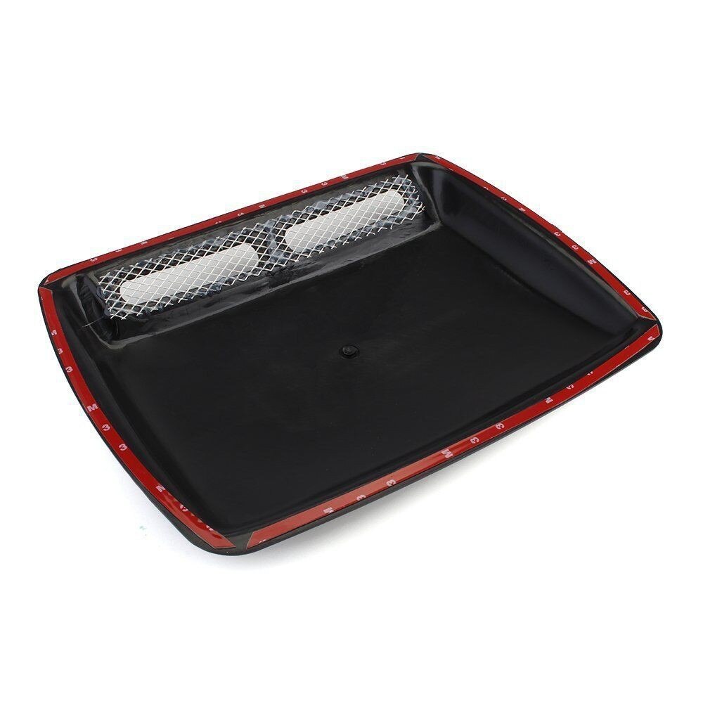Car Decorative Air Flow Intake Scoop Turbo Bonnet Vent Cover Hood