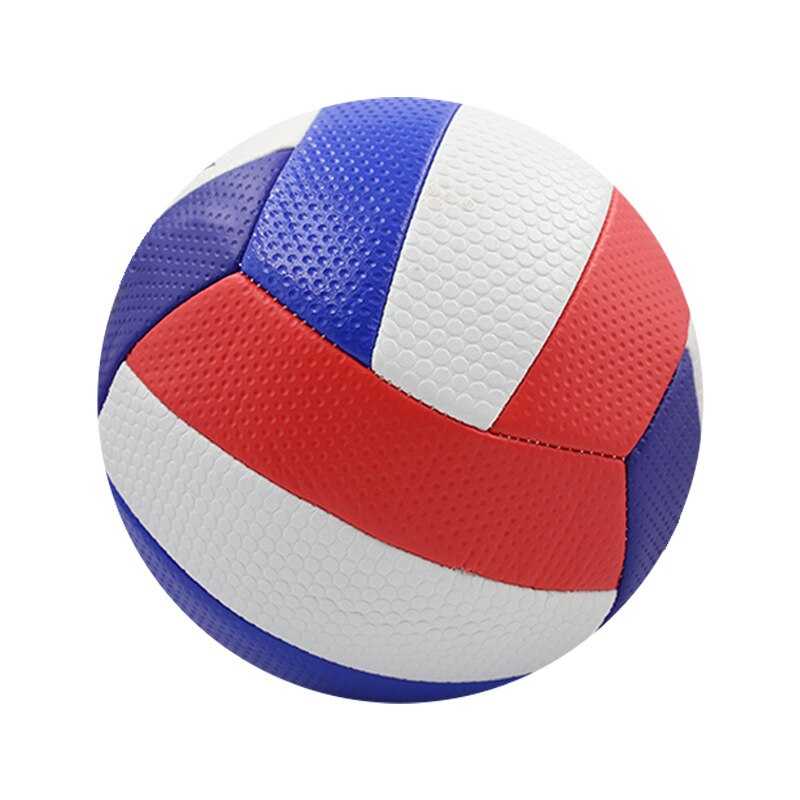 Pvc Material Training Ball Volleyball Game Ball Standard Game Ball Official Specification Size 5 Volleyball -40: B Red