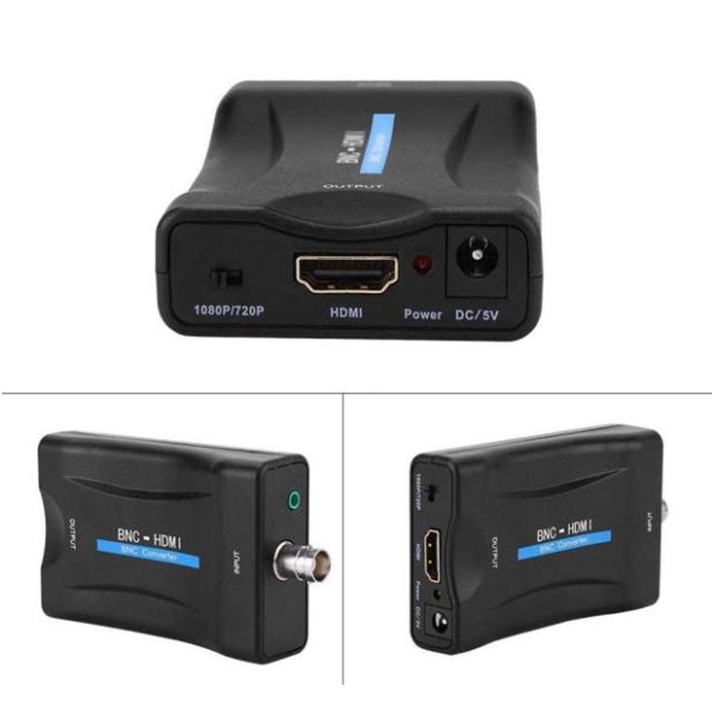 Adaptador convertidor a HDMI BNC hembra, CVBS, HDMI coaxial, salida de 1080P, gancho HDCP, cámara de seguridad, vigilancia DVRs
