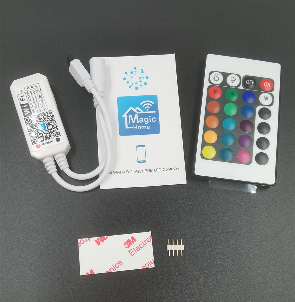 5V ~ 24V Rgb Wifi Controller Rgbw Rgbww Wifi Led Controller 12V Voor 5050 2835 5630 3528 led Strip Magic Thuis