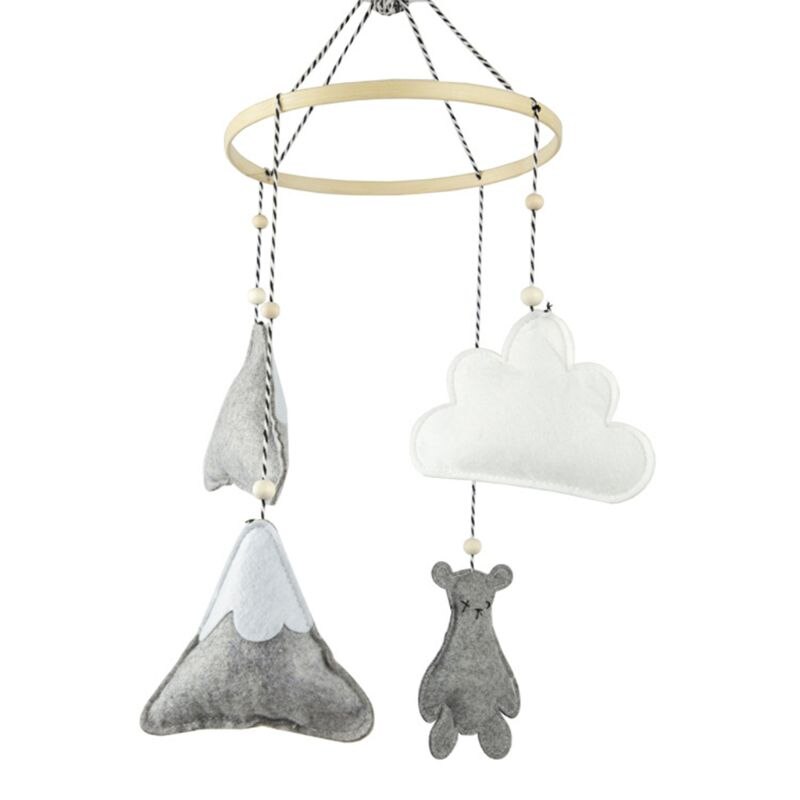 Baby Toddler Rattles Mobile Toys Crib Toy Bed Hanging for Baby Newborn Kids Crib Bed Bell Carousel Cots Handmade Room Decoration: 47-1