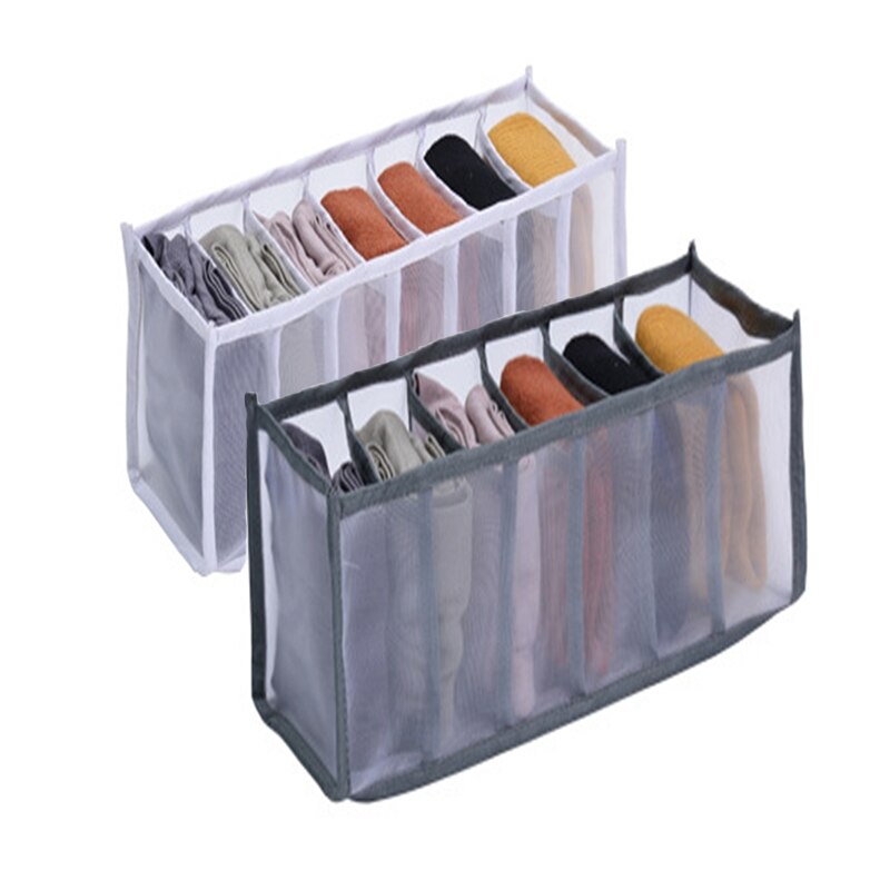 Home Room Storage Divider Dormitory Storage Box Underwear Bra Socks Panties Storage Box Wardrobe Drawer Organizer Cabinet Closet