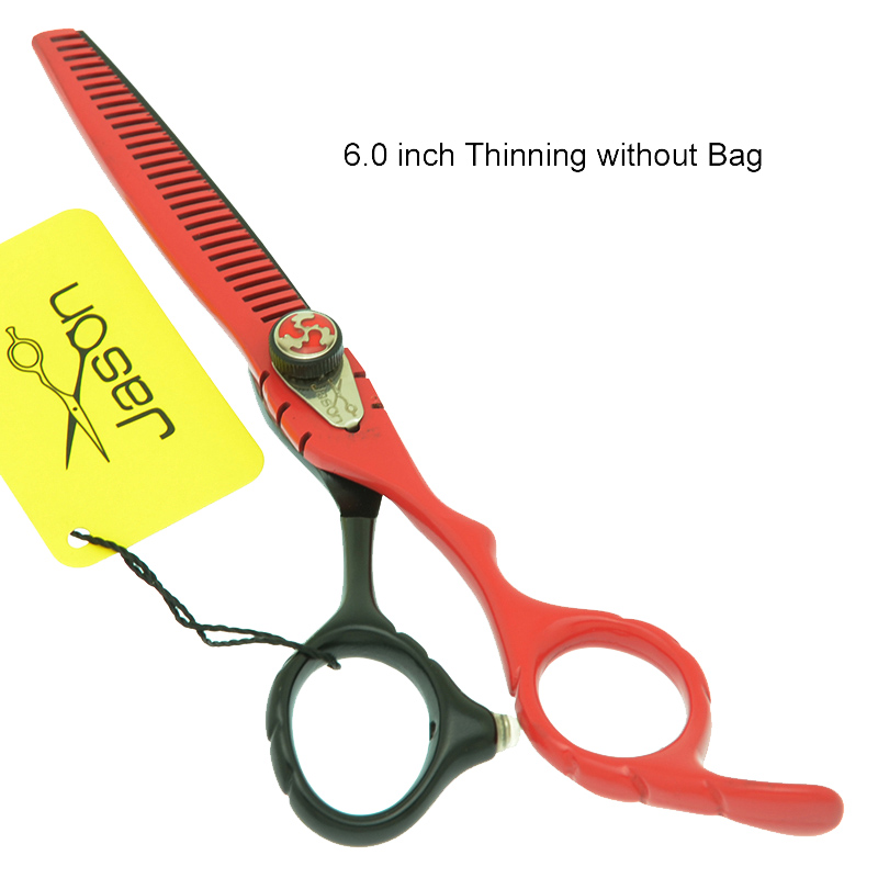 Jason-Tijeras afiladas para cortar el pelo, herramientas de estilismo para peluquería, 6 pulgadas, A0022D: A0023D-05-55
