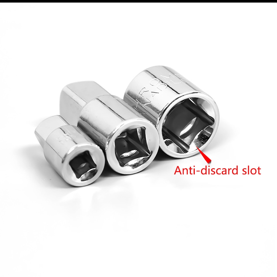 1/4 "3/8" 1/2 "Ratelsleutel Adapter Chroom Vanadium Mouw Drive Socket Converter Wrench Transform Joint
