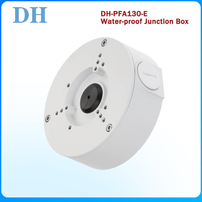 Dahua DH-PFA130-E Waterproof Junction Box For IPC-HDW4631C-A IP Camera – White Aluminum