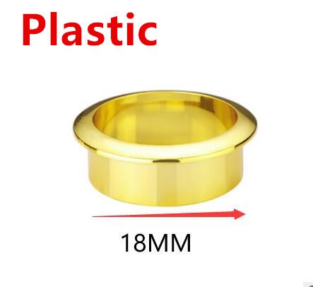 Computer Desk Cable Grommets Wire Hole Cover Cabinet Vent Decorative Ring Cable Outlet Port Furniture Hardware Desk Accessories: GRAY
