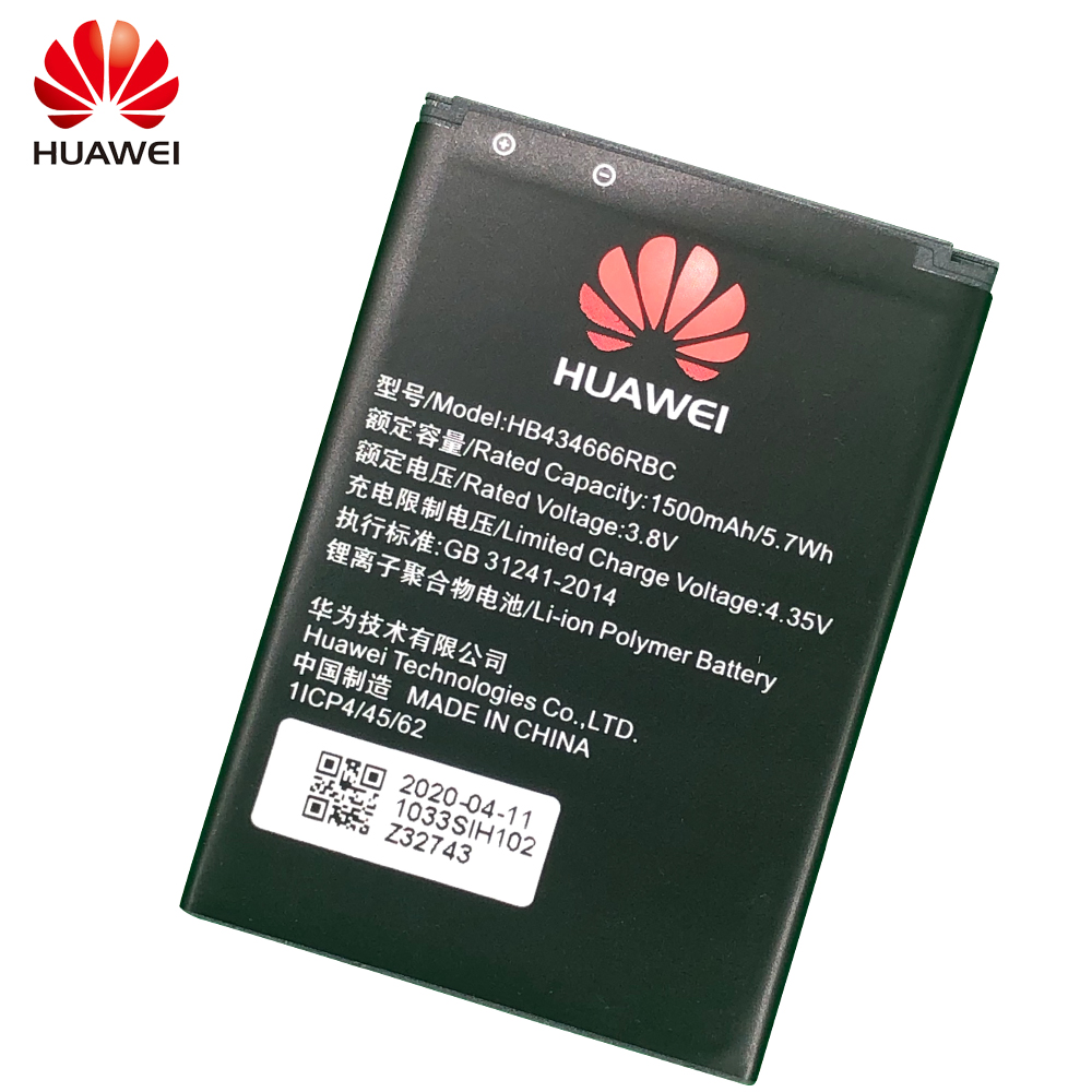 Nouvelle batterie de téléphone Huawei HB434666RBC pour Huawei E5573 E5573S E5573s-32 E5573s-320 E5573s-606 batterie de routeur E5573s-806