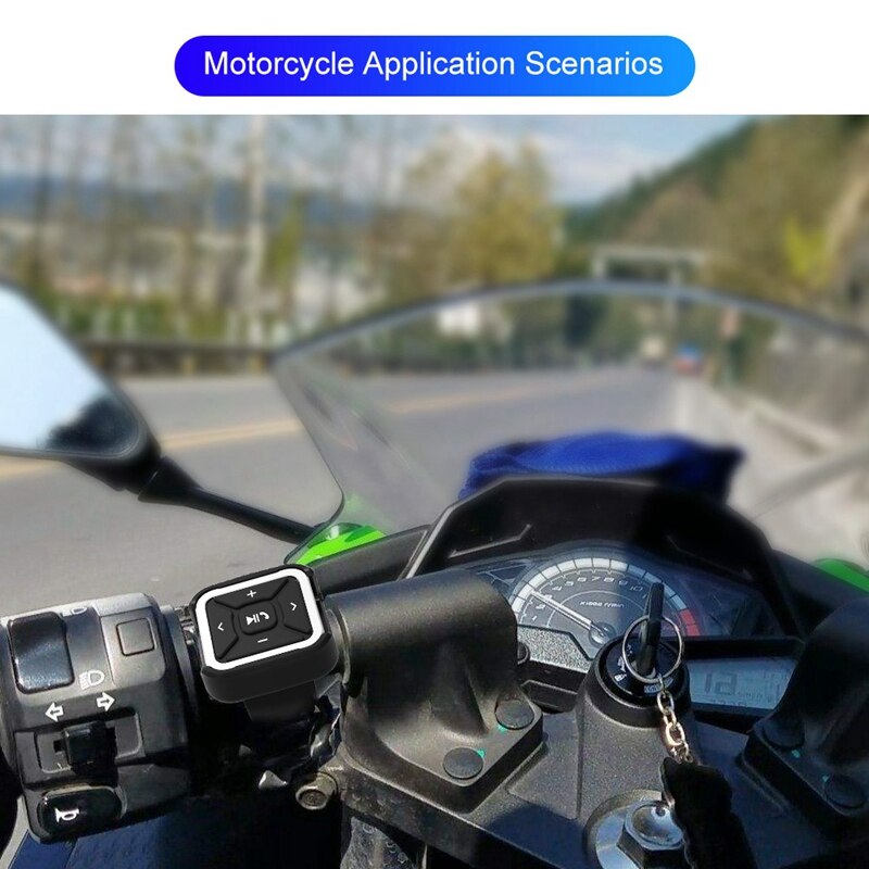Auto Bluetooth Empfänger Fernbedienung mit Clip für Kopfhörer kabellos Audio- Adapter für Auto Heimat für Hand Kostenlos Anrufen