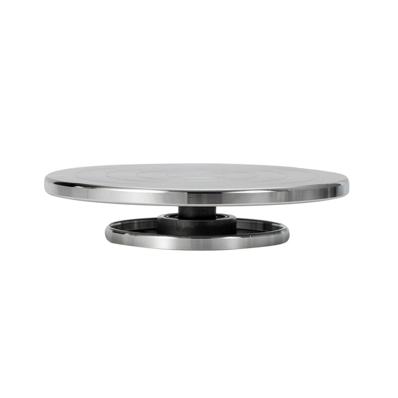 15/20/25/30cm Double Face Use Aluminum Alloy Turntable Ceramic Clay Sculpture Platform Pottery Wheel Lazy Susan Rotating Tools