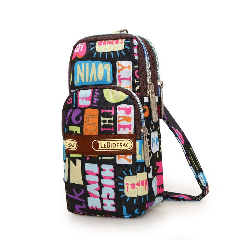 Vrouwen Mobiele Telefoon Zakje Mini Schoudertassen Purse Crossbody Messenger Mobiele Zak